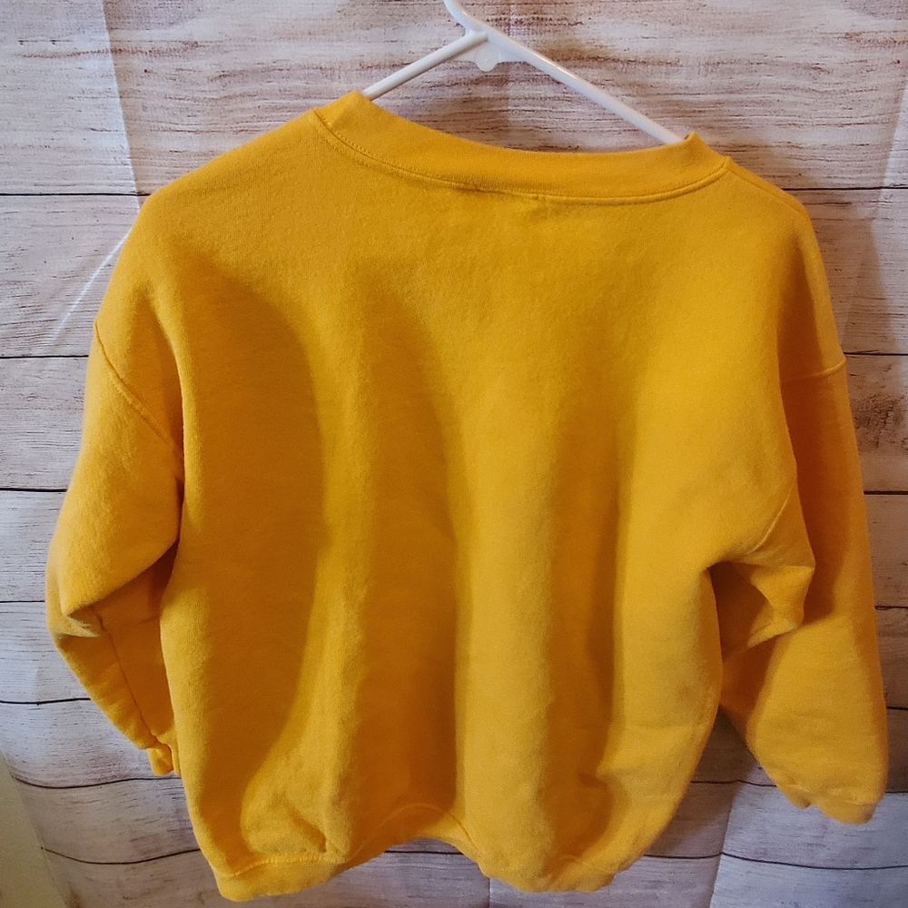 Last Call Vintage Bright Orange  Sweatshirt - Picture 2 of 3